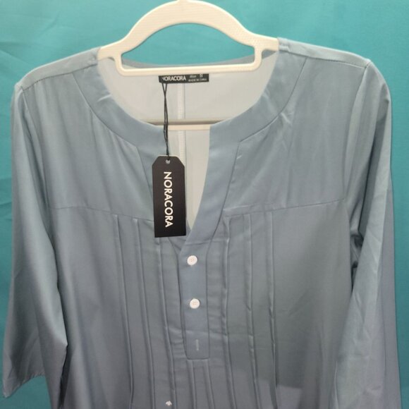 Noracora Womens Floral Print Maxi Dress Long Sleeve Size S 100% Polyester - Picture 2 of 9